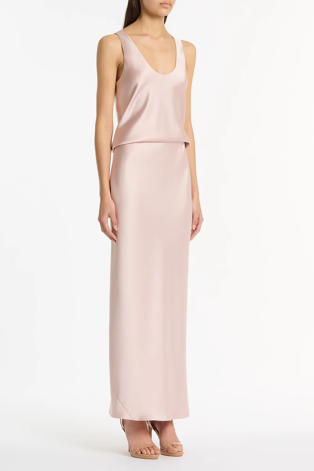 BLUSH LUSTRE SATIN SCOOP NECK CAMI - Image 2