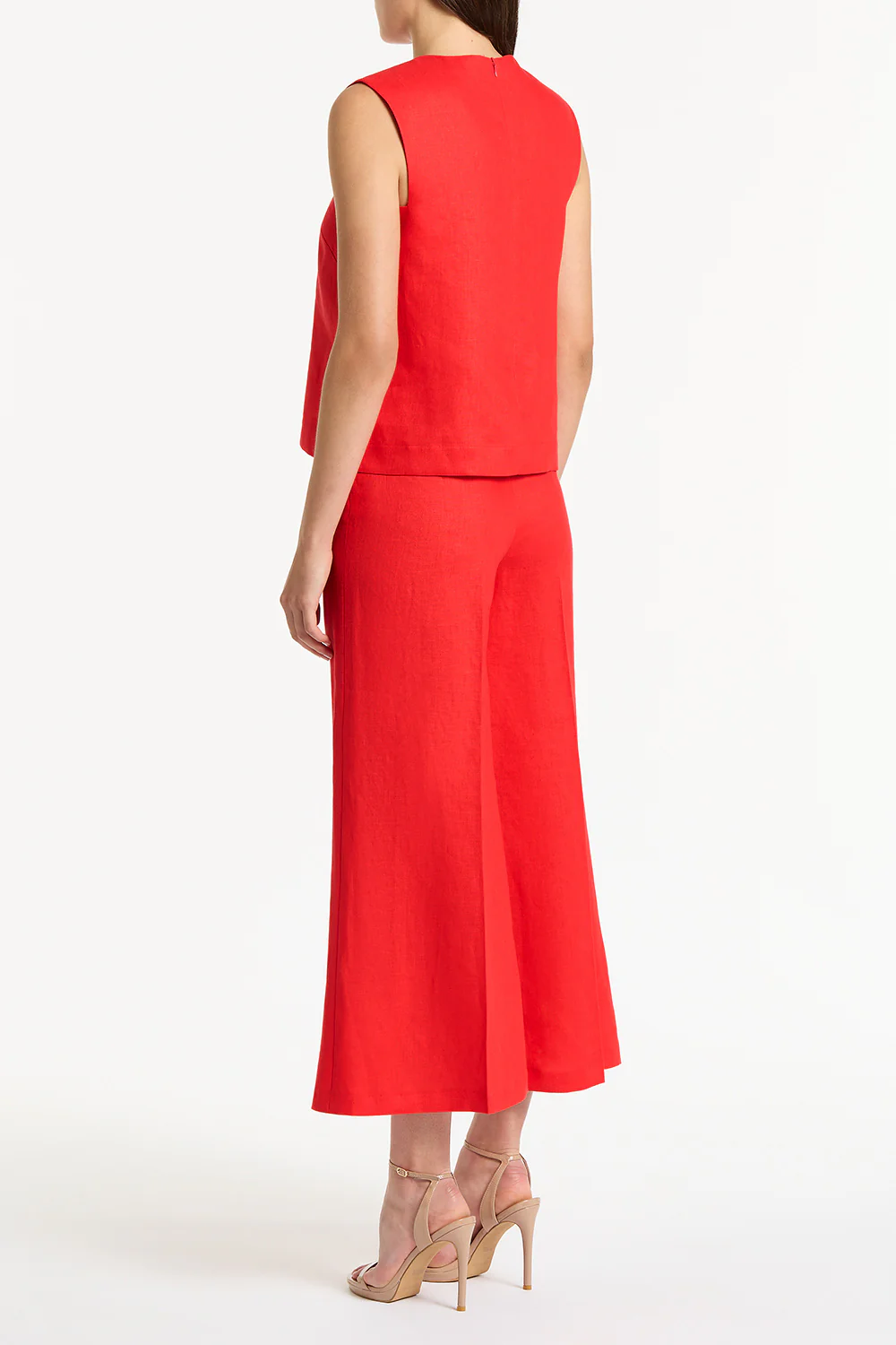 SCARLATTO LINEN TANK TOP - Image 2